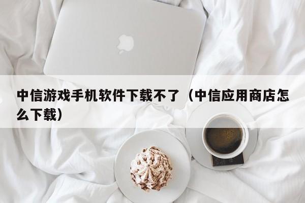 中信游戏手机软件下载不了(中信应用商店怎么下载)