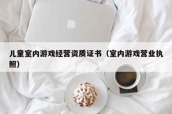 儿童室内游戏经营资质证书（室内游戏营业执照）