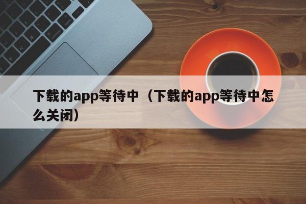 下载的app等待中（下载的app等待中怎么关闭）