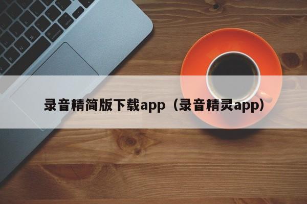 录音精简版下载app（录音精灵app）